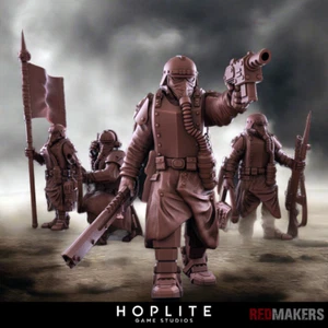 Death Division: Command Squad | Krieg | Trench Korps | Steel Legion | Redmakers - Foto 1 di 14
