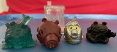 Angry Birds Star Wars Telepods Toys R Us Palpatine, Battle Droid, C-3PO, Trooper Foto 1 de 4