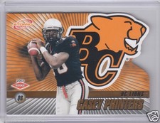 2003 Pacific Atomic CFL Gold Rookie #8 Casey Printers - BC Lions tough RC 71/175