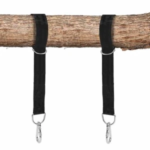 Timber Time Tree Swing Hanging Kit Hammock Straps Rope Snap Carabiner Hook NIP - Picture 1 of 3