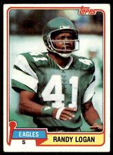 1981 Topps Randy Logan . Philadelphia Eagles #377