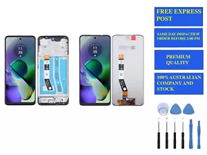 For Motorola Moto G54 5G XT2343-1, -2 LCD Touch Screen Digitizer Frame Assembly - Picture 1 of 7