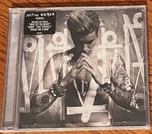 JUSTIN BIEBER "PURPOSE" BRAND NEW ORIGINAL 2015 AUSTRALIAN CD ALBUM IMPORT - Bild 1 von 1