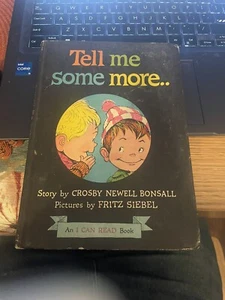 Vintage 1961 Tell Me Some More by Crosby Newell Bonsall Book Hardcover - Imagen 1 de 6