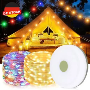 Tragbare USB Camping Lichterkette Aufrollbar LED lichterkette wasserdicht DE - Bild 1 von 15