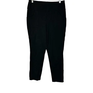 Wicked by Women with Control Women's Tall Ankle Pants with Pockets Onyx MT Size - Picture 1 of 2
