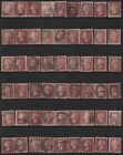 Gb P Red Stars, Super Qual On Virt Every Stamp,Original,Unchecked,Mc£648,+++(D17