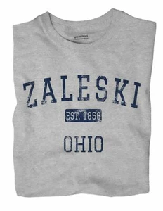 Zaleski Ohio OH T-Shirt EST - Picture 1 of 6