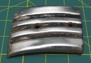 Vintage Ford Passenger Car Lens Panel Chrome Molding 3-3/8" X 2-3/4" - Picture 1 of 5