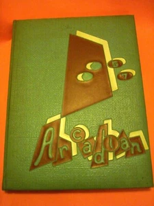 1957 ARCADIA HIGH SCHOOL YEARBOOK SAN GABRIEL CALIFORNIA ANNUAL UNMARKED - Picture 1 of 8