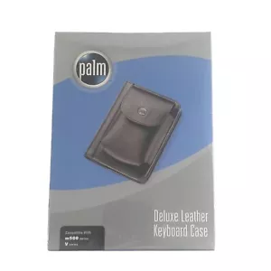 Étui clavier en cuir Palm Deluxe noir m500 série V série NEUF - Photo 1 sur 2
