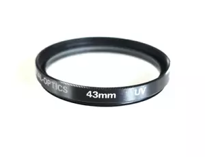 43mm Crystal Optics UV Filter - NEW - Picture 1 of 3