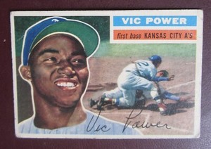 1956 Topps Vic Power (Chicago White Sox) #67 F/G
