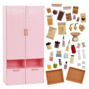 Our Generation Bonito Juego de Muebles de Cocina Hogar Despensa para Muñecas de 18" 51 Piezas - Imagen 1 de 5