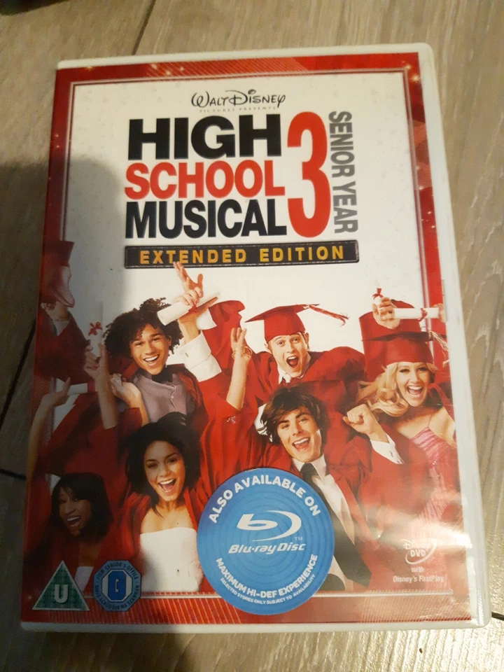 High School Musical 3 - Senior Year  dvd (2009) extended edition  - Image 1 of 1