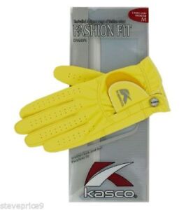 KASCO LADIES FASHION FIT GOLF GLOVE. ALL SIZES AND COLOURS. RIGHT HANDED GOLFER
