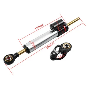 Two-tone Style Steering Damper for Honda CBR600RR CBR600F4i CBR900RR CBR300R - Picture 1 of 7