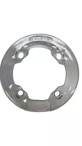 FSA Gravity MTB Clear Polycarbonate Bashguard 104BCD 4 Bolt for 32-34t Chainring - Picture 1 of 6