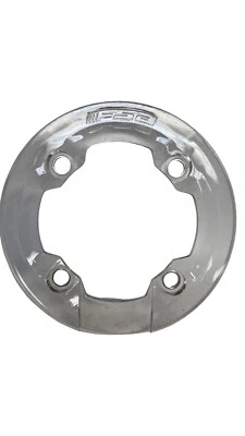 FSA Gravity MTB Clear Polycarbonate Bashguard 104BCD 4 Bolt for 32-34t Chainring - Image 1 of 4