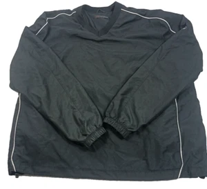 Greg Norman Men's XL Black Pullover Wind Breaker Golf - Picture 1 of 9