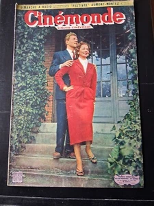 Cinémonde N° 874 - 5 mai 1951 Couverture MARIA MONTEZ et JEAN-PIERRE AUMONT - Picture 1 of 1