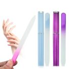 Buffer Colored Crystal Glass Nail File Sandblasted Manicure Tools  Manicurist