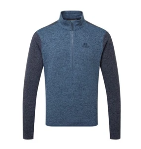 Mountain Equipment Kore half Zip Men Warm Fleece Pullover With Knitted Look Dusk - Picture 1 of 1