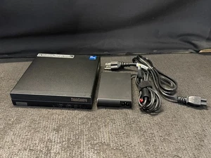 LENOVO THINKCENTRE M70Q GEN 3 TINY INTEL CORE I7-12700T 1.40GHz 32GB RAM 1TB SSD - Picture 1 of 15