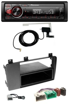 Pioneer 1DIN MP3 DAB USB AUX Autoradio für Volvo S60, V70, XC70 (04-09) - Bild 1 von 4