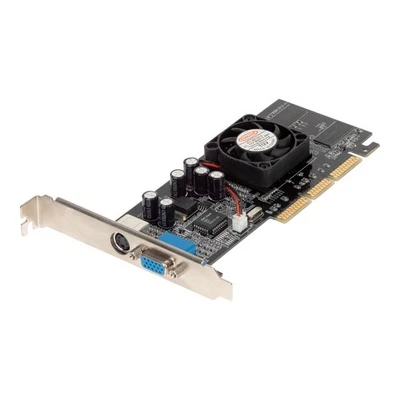 Graphics Card NVIDIA GEFORCE4 MX440-8X 64MB AGP D-SUB TV-OUT MX440-8X-2 - Image 1 of 3