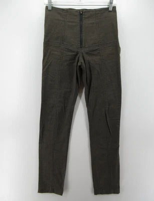Prairie Underground Pants Women Small Green Girdle Skinny High Rise USA Made * - Image 1 of 4