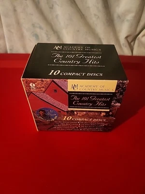 Like New 101 Greatest Country Hits 10-CD Box Set!  - Image 1 of 4