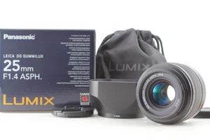 [MINT] Panasonic LEICA DG SUMMILUX 25mm F/1.4 ASPH H-X025 From JAPAN - Picture 1 of 9