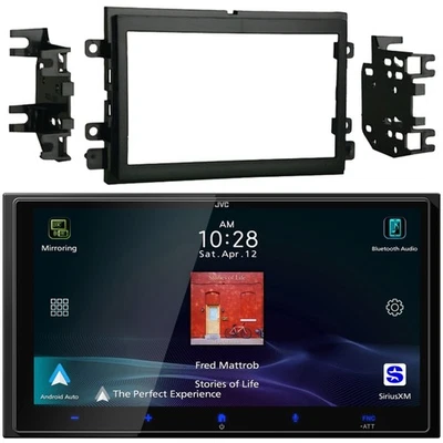JVC KW-M795BW Receptor USB Bluetooth, Kit de Instalación Estéreo Doble DIN (2004-up) Foto 1 de 4