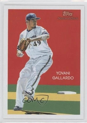 2010 Topps National Chicle Yovani Gallardo by Chris Felix #121 - Image 1 of 2