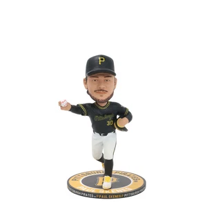 Paul Skenes Pittsburgh Pirates 5 Inch Repeat Name On Base Bobblehead MLB - Picture 1 of 1