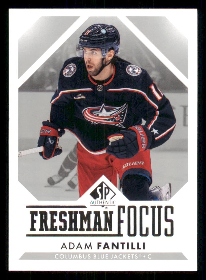 2023-24 SP Authentic Freshman Focus #FF7 Adam Fantilli - Image 1 of 2