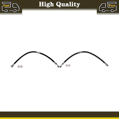 2 Front Brake Hose Brake Line Fits 2000 Nissan Lucino Sentra 2001 Nissan Sentra - Image 1 of 4