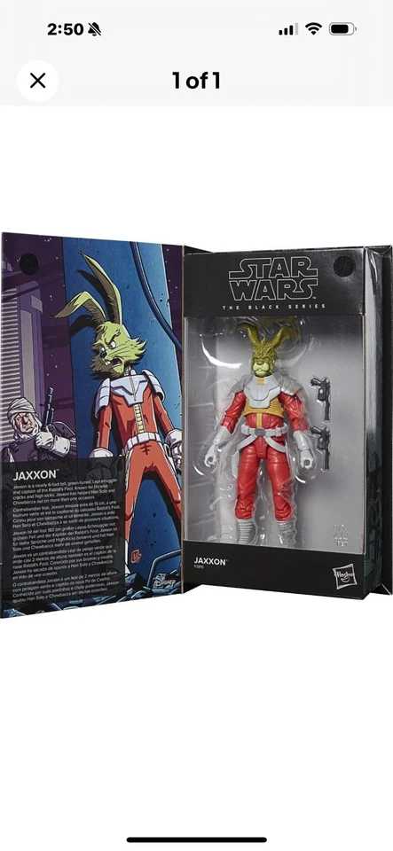 Figura Star Wars Black Series: Jaxxon 6" Star Wars: Adventure en caja Foto 1 de 1