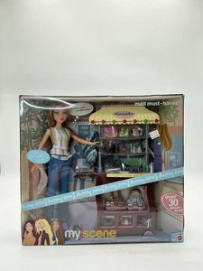 2004 Mattel MY SCENE MALL MUST-HAVES SHOPPING SPREE KENZIE Playset RARE/HTF/NRFB - Picture 1 of 6