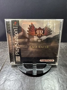 Rage Racer + Reg Card PS1 PlayStation 1 MD Complete CIB - Picture 1 of 6