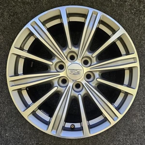 Cadillac XT5 XT6 Factory 2017 - 2019 OEM 18" x 8" Wheel GM Machined / Silver Rim - Picture 1 of 9