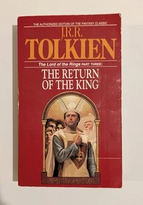 Return Of The King J.R.R. Tolkien Vintage 1983 Paperback Book Authorized LOTR - Picture 1 of 7