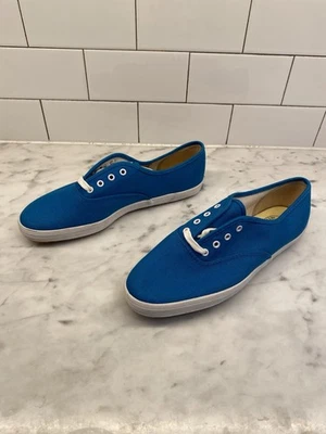NWT VTG KEDS RARE CLASSIC WOMEN'S SNEAKERS - BLUE - 7.5 M - LACES - KOREA - RARE - Image 1 of 4
