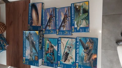 revell 1/72 lot de 8 maquette avions - Photo 1/4