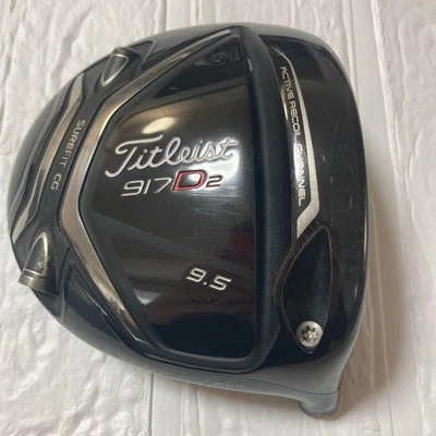 Titleist 917 D2 9.5 Degree Driver Head Only Right-Handed RH Good Condition - Image 1 of 4