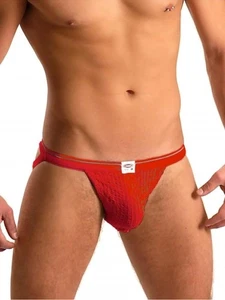 Tg. M Bike Athletic Jockstrap Jockstraps fascia bassa Rosso red swimmer jogger - Foto 1 di 7