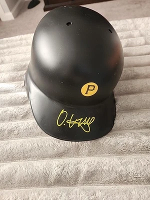 Oneil Cruz Signed Autographed Full Size  Batting Helmet Pittsburgh Pirates  - Image 1 of 4