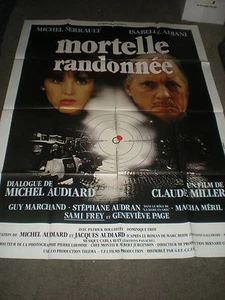 MORTELLE RANDONNE - FRENCH POSTER - ISABELLE ADJANI - 1983 - Picture 1 of 1