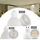 Dimmable Led Cob Spotlight Bulbs 7w Gu10 Mr16 Gu5.3 White 110v 220v Lamp Rd469